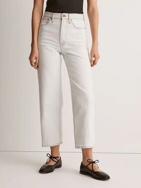 Madewell | the perfect vintage wide leg crop jean